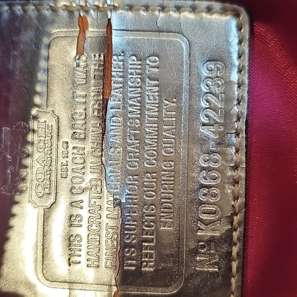 Coach Tattersall Graffiti Swingpack No. KO868-42239 EUC - Picture 11 of 15